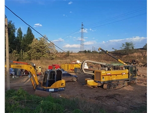 程度定向鉆施工