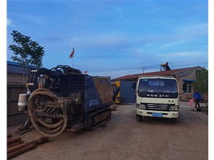 程度定向鉆施工